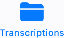 !Transcriptions Tab Icon