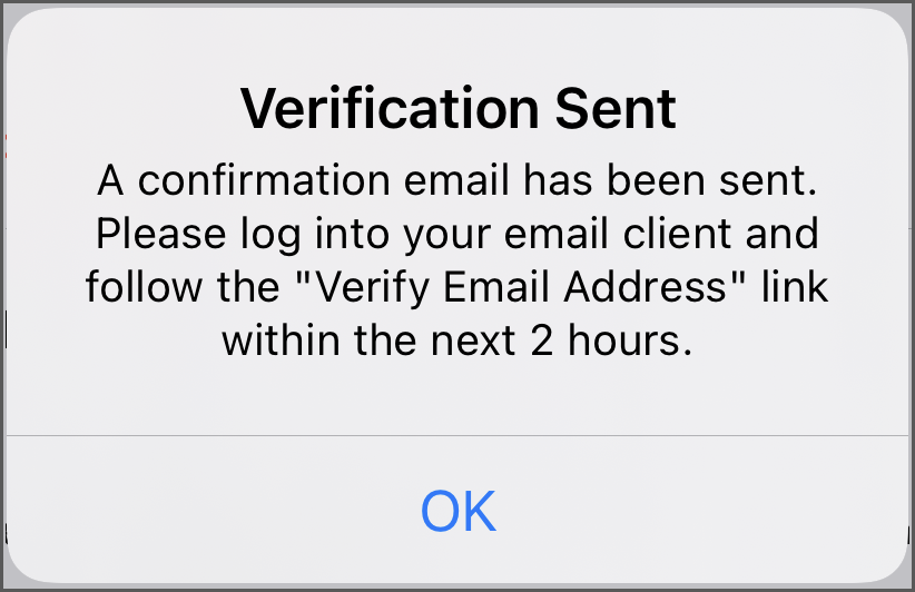 !Email Verification